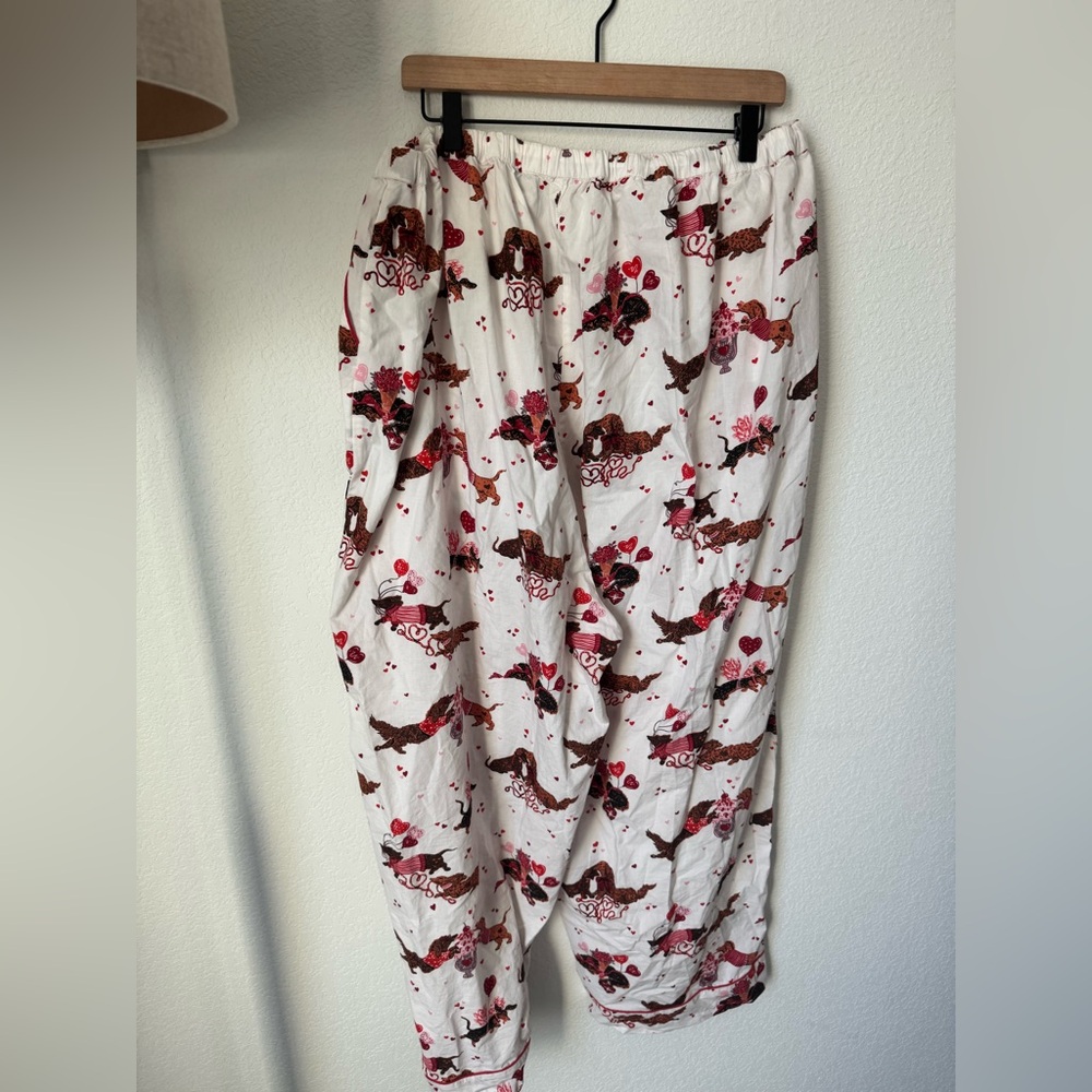 Printfresh Dachshund Date - Long PJ Set - Cloud - 5X - Picture 12 of 14